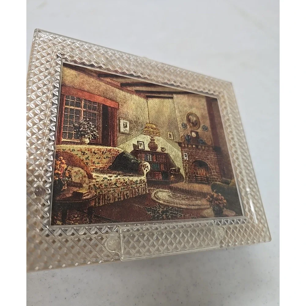 Vintage Advertising‎ Promotional Made in USA Landscape Photo Picture Frame Decor
